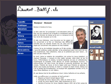 Tablet Screenshot of laurent.ballif.ch
